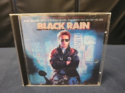 Black Rain -  Soundtrack OST Hans Zimmer - OOP CD 💿 🔥 PROMO MICHAEL DOUGLAS  - Imagem 1 de 3