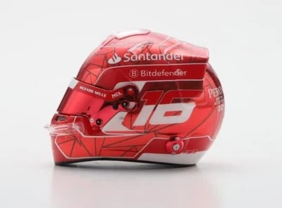 LOOKSMART LSHEL 006 HELMET CASCO LECLERC SINGAPORE GP  2024 1/5 F1 SCALE MODEL - Immagine 1 di 3