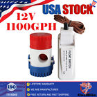 12V 1100GPH Boat Bilge Water Pump Electric Submersible Auto With Float Switch US photo