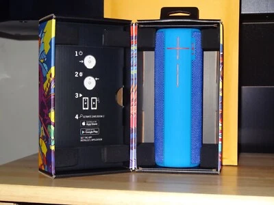 Altavoz Bluetooth Ultimate Ears Boom 2 Brainfreeze Azul Nuevo en Caja iPod Foto 1 de 3