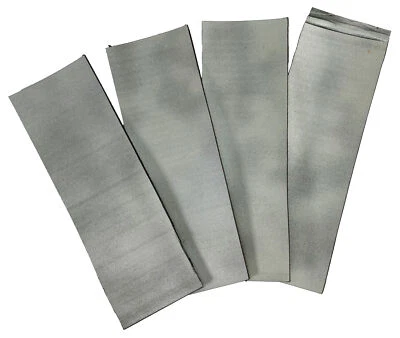 Dachrinnen Pflaster Reparatur Regenrinne, zink, 4 Stück 250 x 80 mm WELDINGER