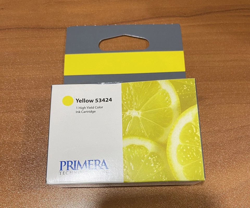 Primera 53424 High-Yield Yellow Ink Cartridge for LX900 Color Label Printer - Image 1 of 1