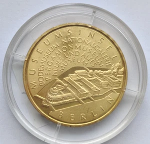 10 Euro Gedenkmünzen Museumsinsel 2002 -A- vergoldet vorzgl. - Bild 1 von 2