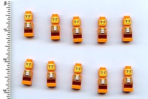 LEGO x 10 Microfig Ramses Return Adventurer Orange NEW Game 3855 - Picture 1 of 1