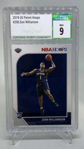 2019-20 Panini Hoops Zion Williamson RC Rookie #258 CSG 9 C29 - Bild 1 von 2