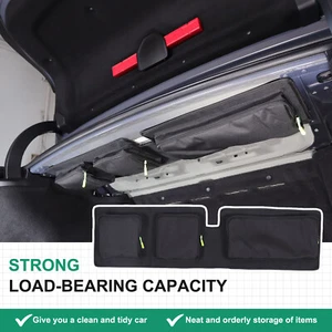 For BMW 7 Series 2024+ Multipurpose Car Rear Trunk Hanging Storage Bag Organizer - Picture 1 of 12