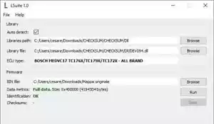L Suite 1.0 Software Calcolo Checksum - Picture 1 of 1