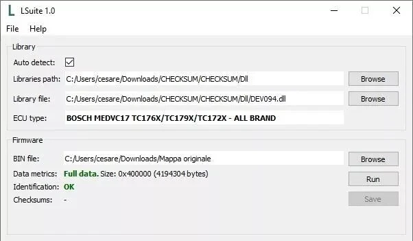 L Suite 1.0 Software Calcolo Checksum - Image 1 of 1