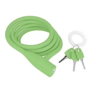KNOG Party Coil Cable Key Lock, Lime Green, 10mm x 1.35m - Picture 1 of 9
