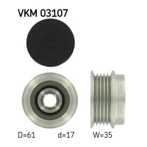 Alternator Freewheel Clutch Pulley SKF for A4 Passat A6 Superb VKM 03107 Top Qua - Picture 1 of 6