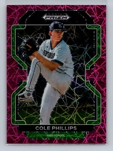 2022 Prizm Draft Picks PRIZM PARALLEL Cole Phillips #PDP57 - - Picture 1 of 2