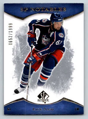 2007-08 SP Authentic #144 Rick Nash NOT 1999 (ref 188698) - Image 1 of 2