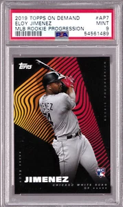 Eloy Jimenez White Sox RC 2019 Topps On Demand MLB Rookie Progression #AP7 PSA 9 - Picture 1 of 2
