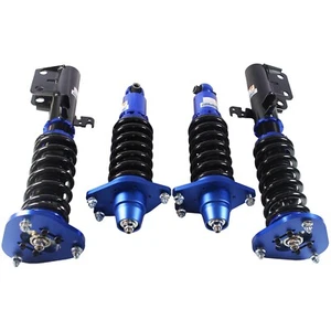 Blue JDMSPEED Full Coilover Struts Shocks Suspension Kit For 05-10 Scion tC 2.4L - Picture 1 of 10