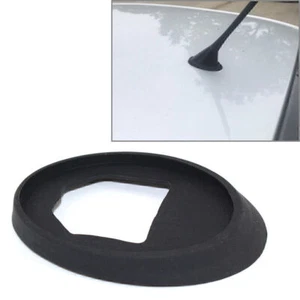 Black Roof Aerial Antenna Base Gasket Seal For VW Golf Jetta Passat Mk3 MK4 MK5 - Picture 1 of 6