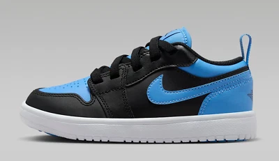 Jordan 1 Low ALT (PS) 'University Blue' Blanco Negro Gancho y Lazo 13C-3Y Nike UNC Foto 1 de 4