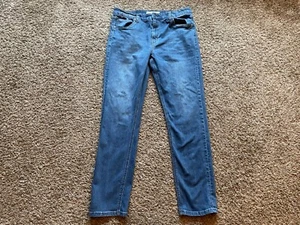 Men's Stitches & Rivets blue jeans size 36 x 32 straight leg - Picture 1 of 5