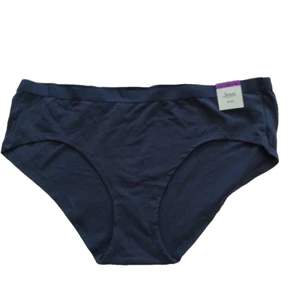 NWT JENNI Panty SIZE XXL Solid Blue Cotton Spandex - Picture 1 of 7