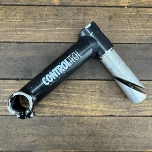 Vintage Control Tech Stem 1 1/8 in Threaded Quill 25.4 mm 140 mm Black USA - Picture 1 of 10