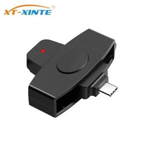 XT-XINTE EMV Electronic SIM Backup USB-C CAC Smart Card Reader Memory ID Bank