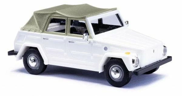 Busch 52700 - 1/87 / H0 VW 181 Kurierwagen, Bianco - Nuovo - Immagine 1 di 1