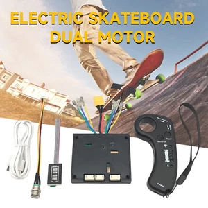 Electric Skateboard Dual Motor ESC Upgrade DIY Kit Longboard Control w/ RemoteEF - Picture 1 of 18