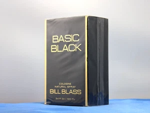 Basic Black Bill Bass Men Cologne Spray 3.4 oz - Made is USA - Sealed - Picture 1 of 3