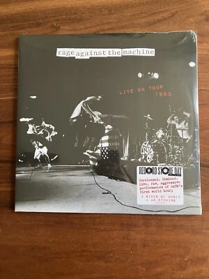 Rage Against The Machine Live On Tour 1993 Vinyl RSD 2025 New Sealed Pls Read - Image 1 of 3