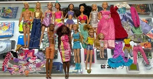 Lote de 13 muñecas Barbie ropa, zapatos y accesorios de ganado de Disney de los años 90-2000 - Imagen 1 de 10