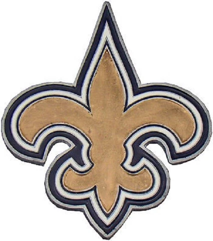 NEW! New Orleans Saints Belt Buckle Pewter Removable FREE SHIPPING!! NFL Gift Cover