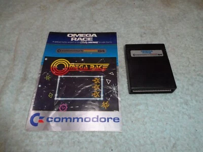 Omega Race Commodore 64 with manual - Image 1 of 4