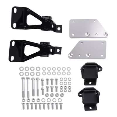 Engine Mounting Kit for Chevy C10 1963-72 LS V8 Billet Aluminum Motor Mount Adap - Image 1 of 4