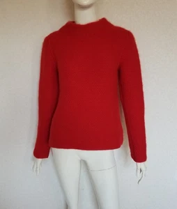 Windsor sehr dicker super weicher flauschiger 100% Kaschmir Pullover Rot - Bild 1 von 12