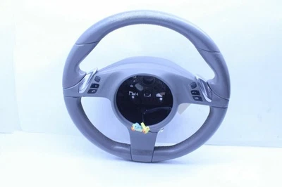 2011-2014 Porsche Cayenne Panamera Steering Wheel Grey OEM Used - Image 1 of 4