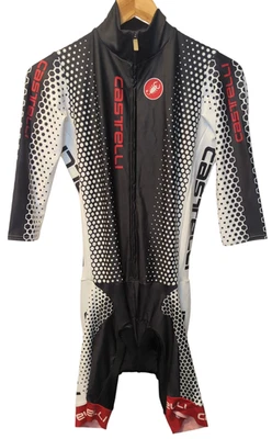 Bermuda de ciclismo CASTELLI Speedsuit Aero CX ciclocross GRANDE NOVA beijo 3 almofadas - Imagem 1 de 4