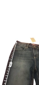 NEW Girls Children’s Place Size 14 Shortie Short Court Shorts Dark Denim - Picture 1 of 6
