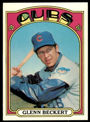 1972 Topps Set Break Glenn Beckert #45 quase perfeito-perfeito ou MELHOR - Imagem 1 de 2