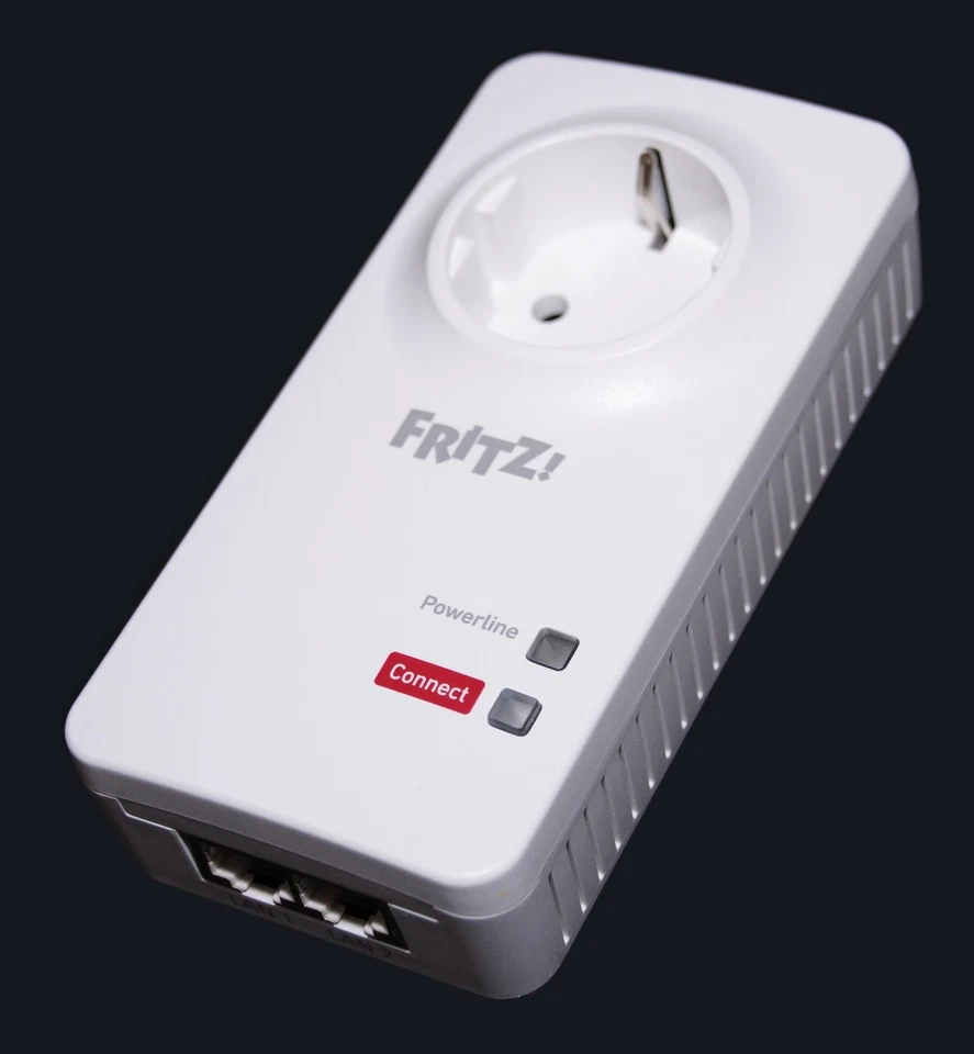 Fritz 1220 Powerline dlan Adapter Powerlan FRITZ!Powerline AVM Steckdose - Bild 1 von 1