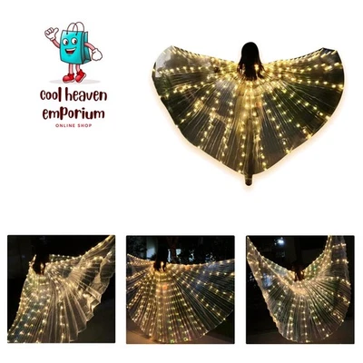 Versatile LED Isis Wings for Women - Perfect for Parties & Stage Performances - Image 1 of 4