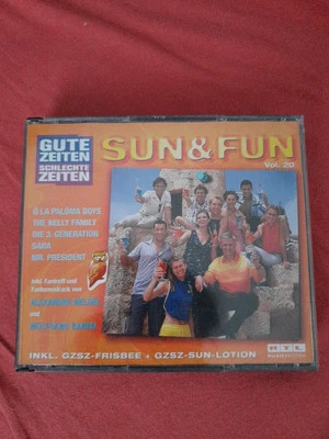 Gute Zeiten Schlechte Zeiten, Vol. 20, Sun And Fun, Doppel CD  1999 RTL - Bild 1 von 4