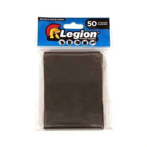 Legion Double Matte Black Sleeves (50) - Picture 1 of 2