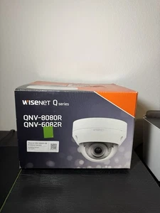 Cámara domo IR H.265 Wisenet QNV-8080R Hanwha Techwin serie Q 5 MP, 1/2,8" *NUEVA* - Imagen 1 de 5