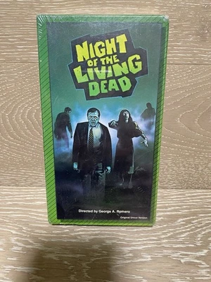 New Sealed Night of the Living Dead Uncut Version Troy Gold 1988 Viking VHS - Image 1 of 4