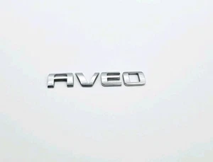 2006-2012 CHEVROLET AVEO CHROME LETTER SYMBOL REAR LID EMBLEM LOGO BADGE OEM  - Picture 1 of 3