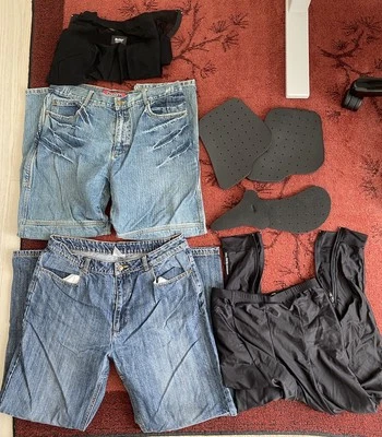 Pantalones de motociclismo: Cortech Mod, Teknic Jeans 36w y Bohm Pantalones-Protectores Foto 1 de 4