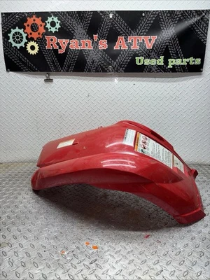 YAMAHA 3B4-21511 GRIZZLY 700 FENDER FRONT RIGHT YFM 700 FENDER RED YFM MUD OEM - Image 1 of 4
