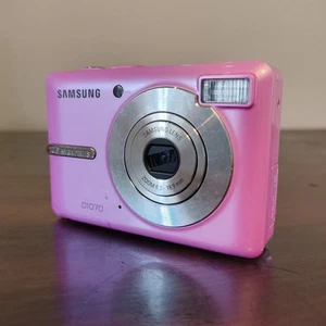 ✩ ₊˚ Samsung S1070 10.2MP Digital Camera Pink Y2K Digi *FAULTY* - Picture 1 of 4
