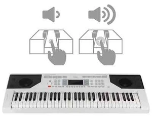 Teclado atemporal con dinámica de tope y gran función de aprendizaje para principiantes blanco - Imagen 1 de 9