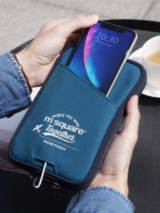 M Square Portable Lightweight Phone Digital Accessories Organizer Storage Pouch - Picture 1 of 10