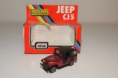 Jeep A35 1:43 POLISTIL CE74 CE-74 CE 74 CJ5 CJ-5 GRANATE MUY NUEVO EN CAJA Foto 1 de 4